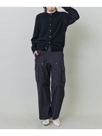 【endalence】ラクーン×タイプライターカーディガン 詳細画像 ブラック 2