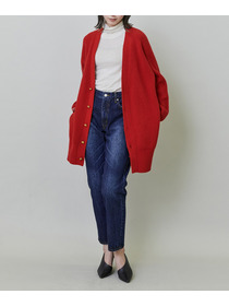 【endalence】畦ミドルゲージロングカーディガン 詳細画像 キャメル 1