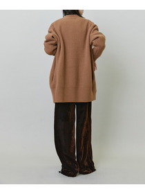 【endalence】畦ミドルゲージロングカーディガン 詳細画像 キャメル 10