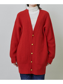 【endalence】畦ミドルゲージロングカーディガン 詳細画像 キャメル 4