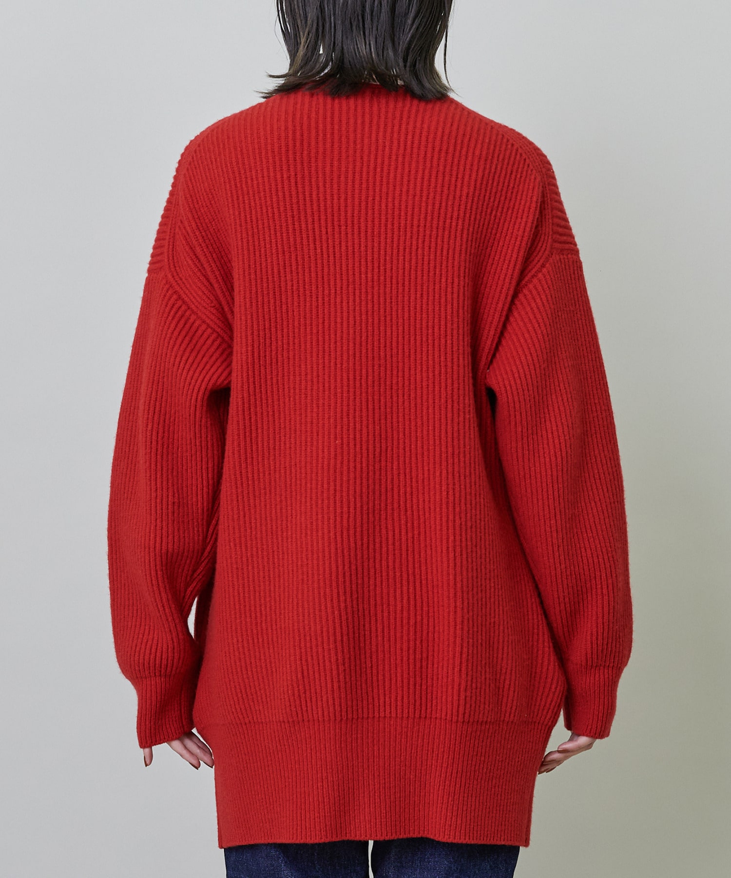 【endalence】畦ミドルゲージロングカーディガン 詳細画像 キャメル 6