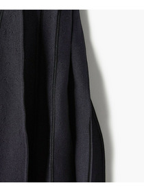 【endalence】ミラノリブ引き返しドレス 詳細画像 ブラック 12