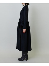 【endalence】ミラノリブ引き返しドレス 詳細画像 ブラック 19