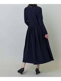 【endalence】ミラノリブ引き返しドレス 詳細画像 ブラック 2