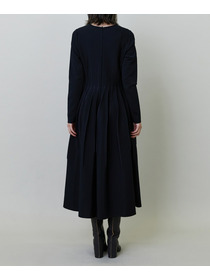 【endalence】ミラノリブ引き返しドレス 詳細画像 ブラック 20