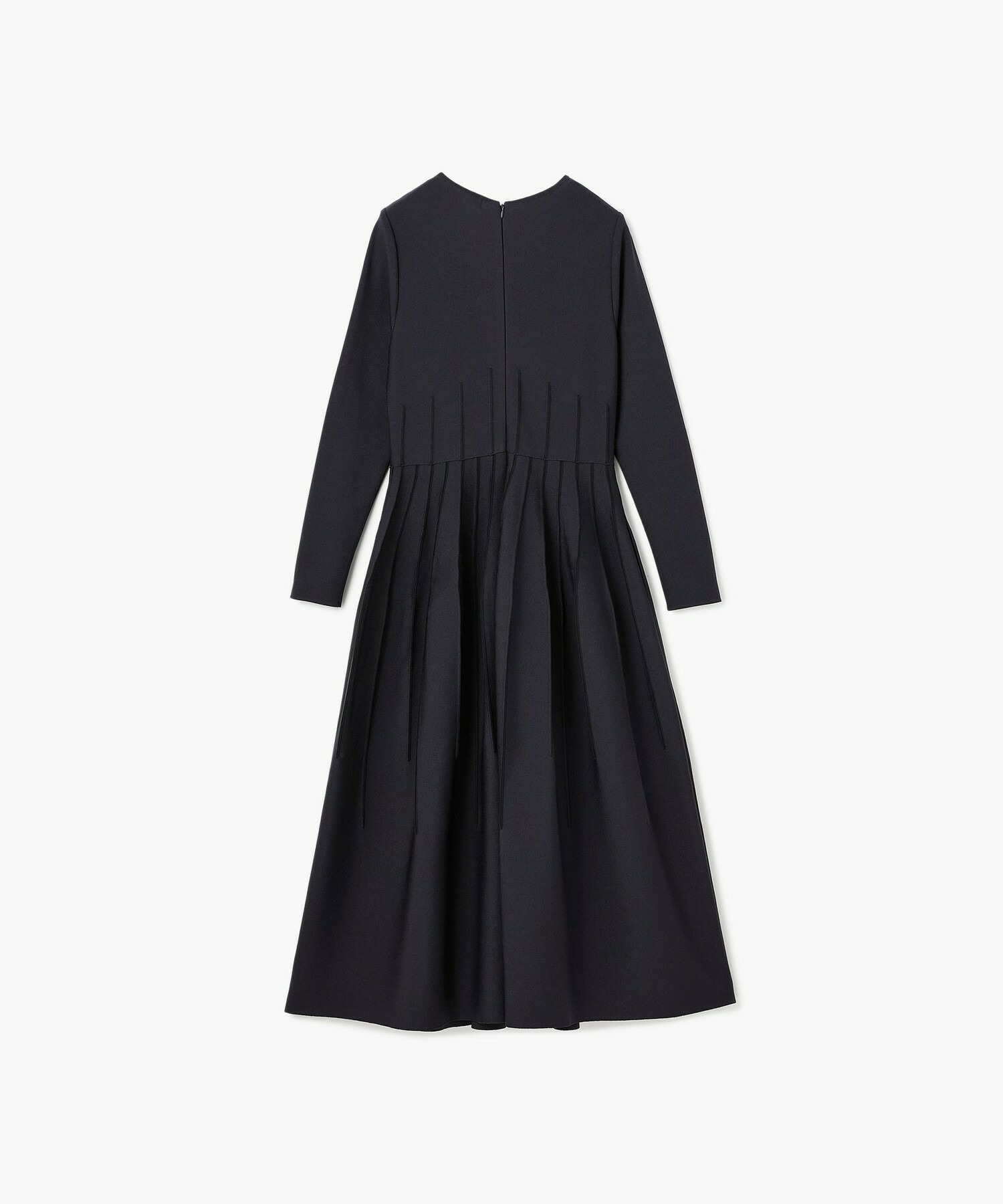 【endalence】ミラノリブ引き返しドレス 詳細画像 ブラック 8