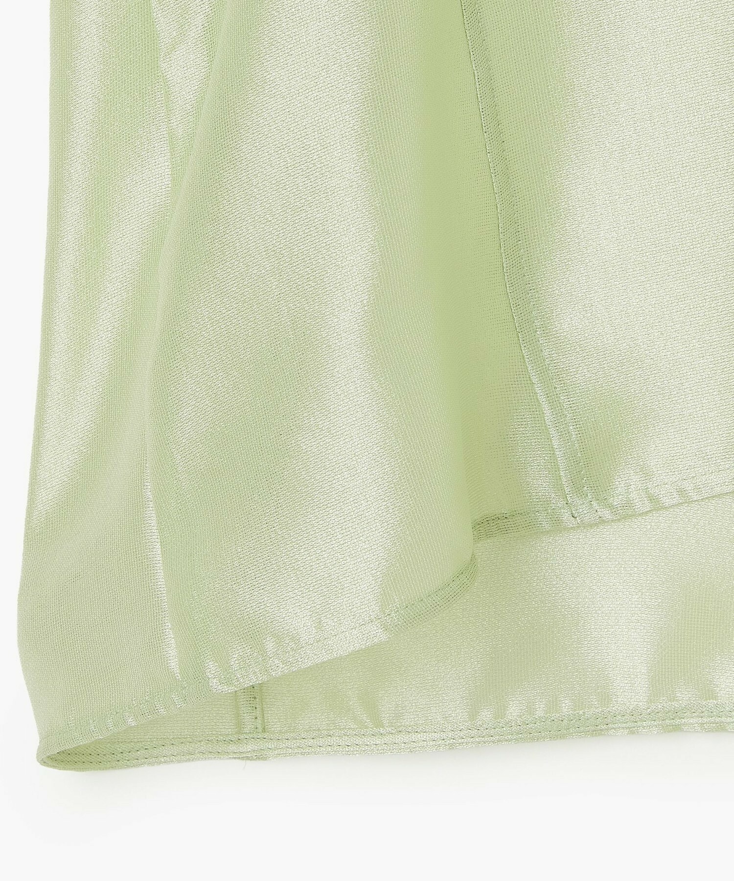 【endalence】シルクギシャハイネックブラウス 詳細画像 ネイビー 17