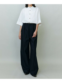 【endalence】Rコットンドルマンシャツ 詳細画像 ネイビー 1