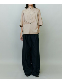 【endalence】Rコットンドルマンシャツ 詳細画像 ネイビー 5