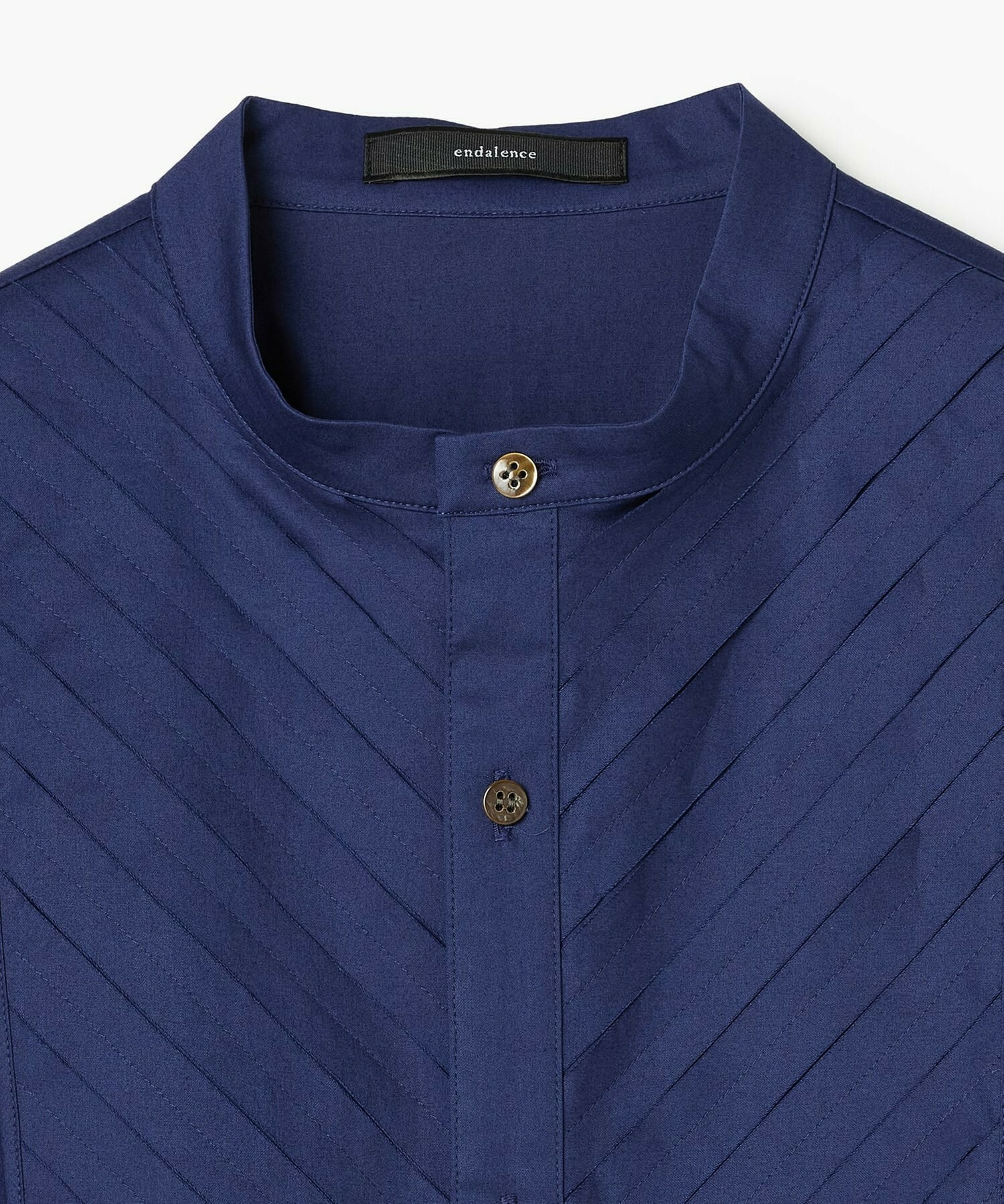 【endalence】Rコットンドルマンシャツ 詳細画像 ネイビー 14