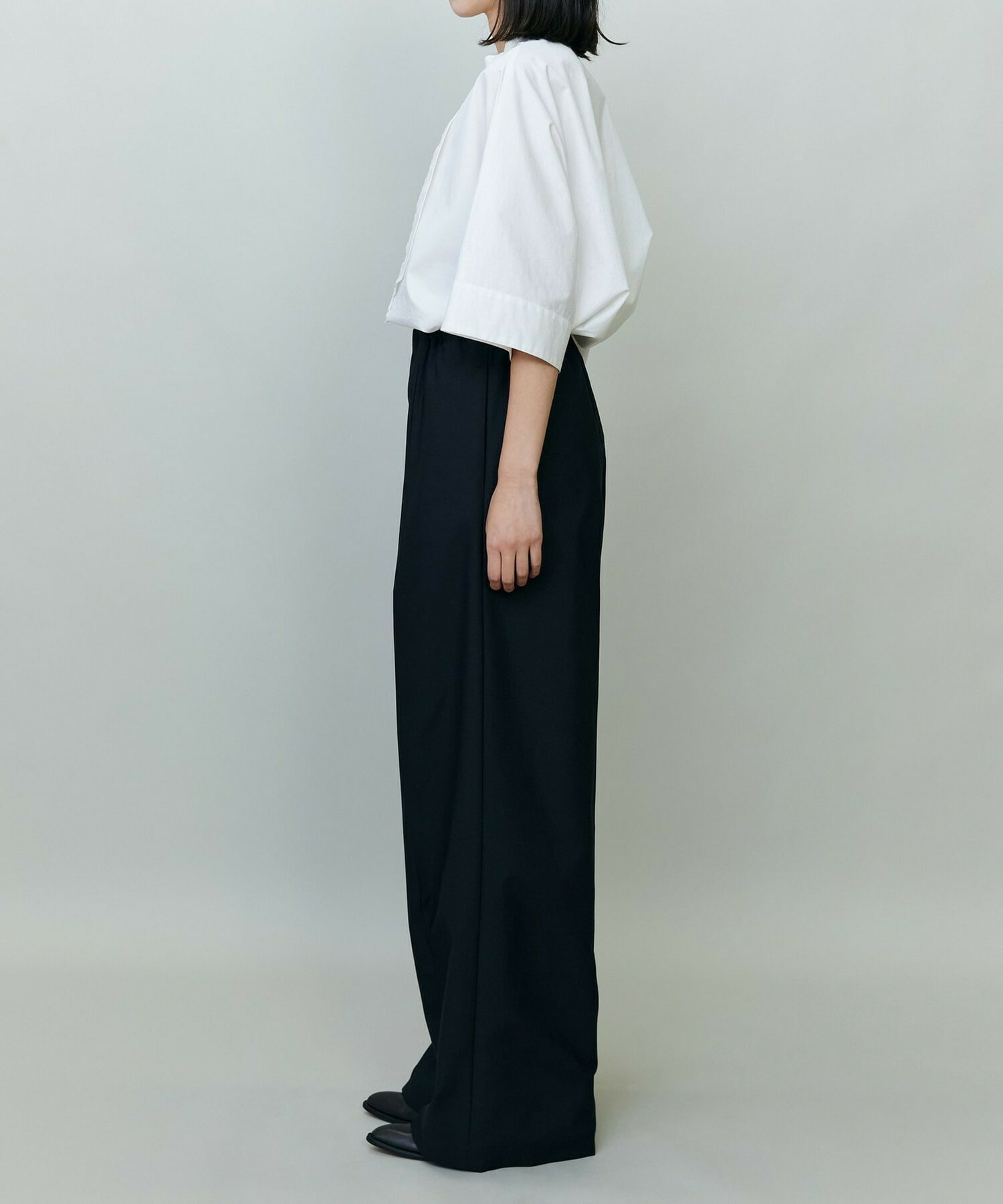 【endalence】Rコットンドルマンシャツ 詳細画像 ネイビー 2