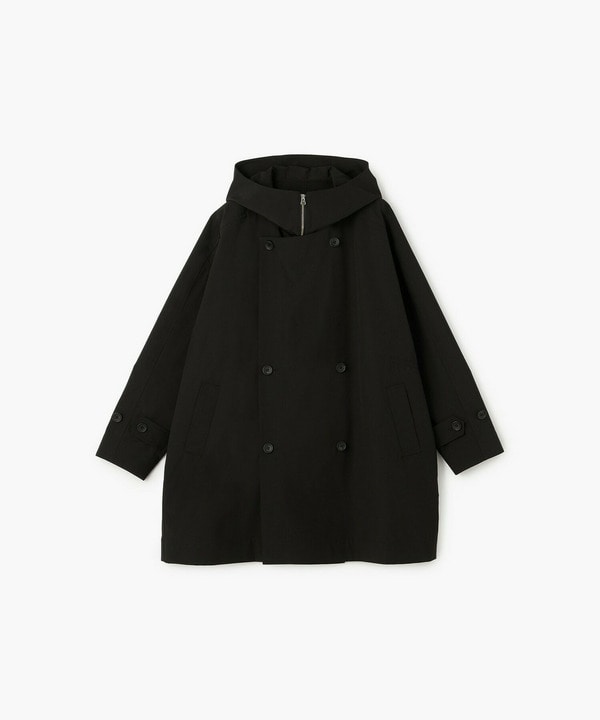 【endalence】リサイクルタフタフーデッドコート