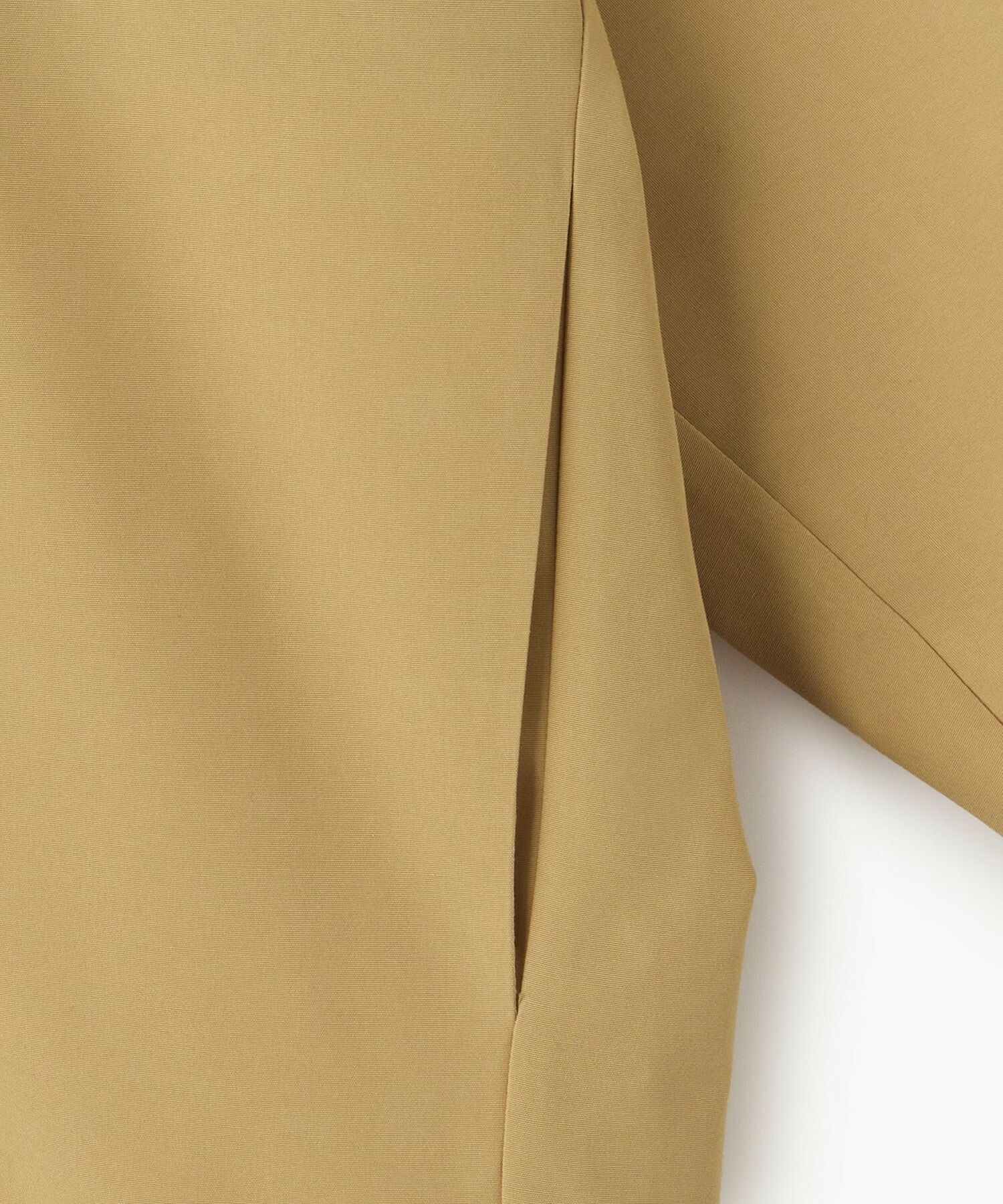 【endalence】リサイクルタフタショールカラーコート 詳細画像 ベージュ 9