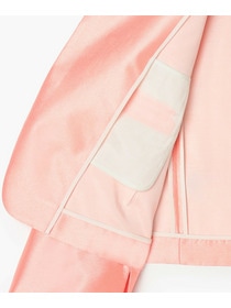 【endalence】シルクギシャショートジャケット 詳細画像 ネイビー 14