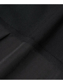 【endalence】ナイロンテンセルニットコンビドレス 詳細画像 ブラック 11