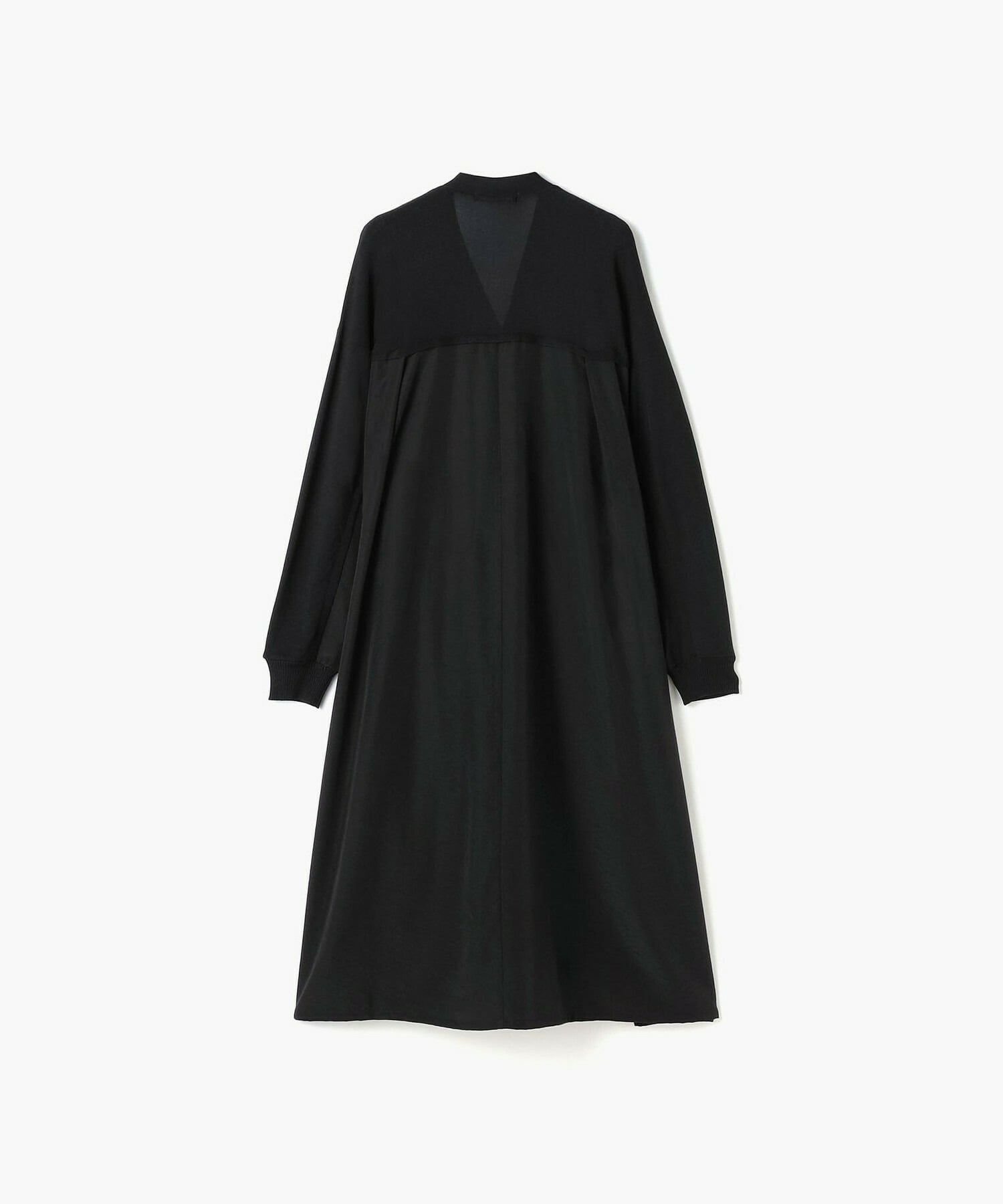 【endalence】ナイロンテンセルニットコンビドレス 詳細画像 ブラック 5