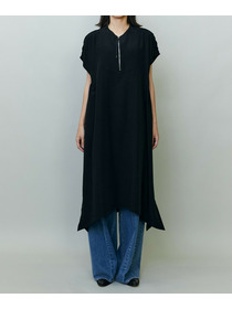 【endalence】ナイロンテンセルドレス 詳細画像 ブラック 2