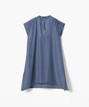 【endalence】ナイロンテンセルドレス 詳細画像 グレイッシュブルー 1