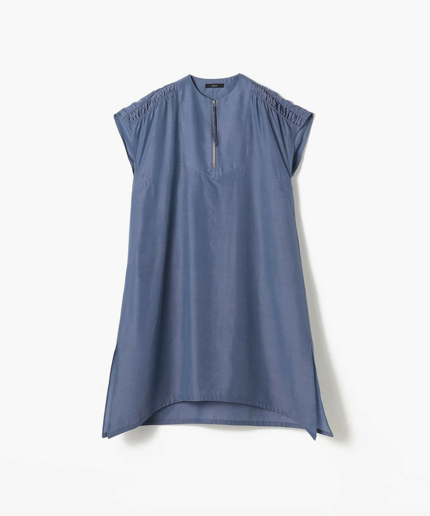 【endalence】ナイロンテンセルドレス 詳細画像 グレイッシュブルー 1