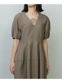 【endalence】コットン二重織りドレス 詳細画像 ネイビー 1