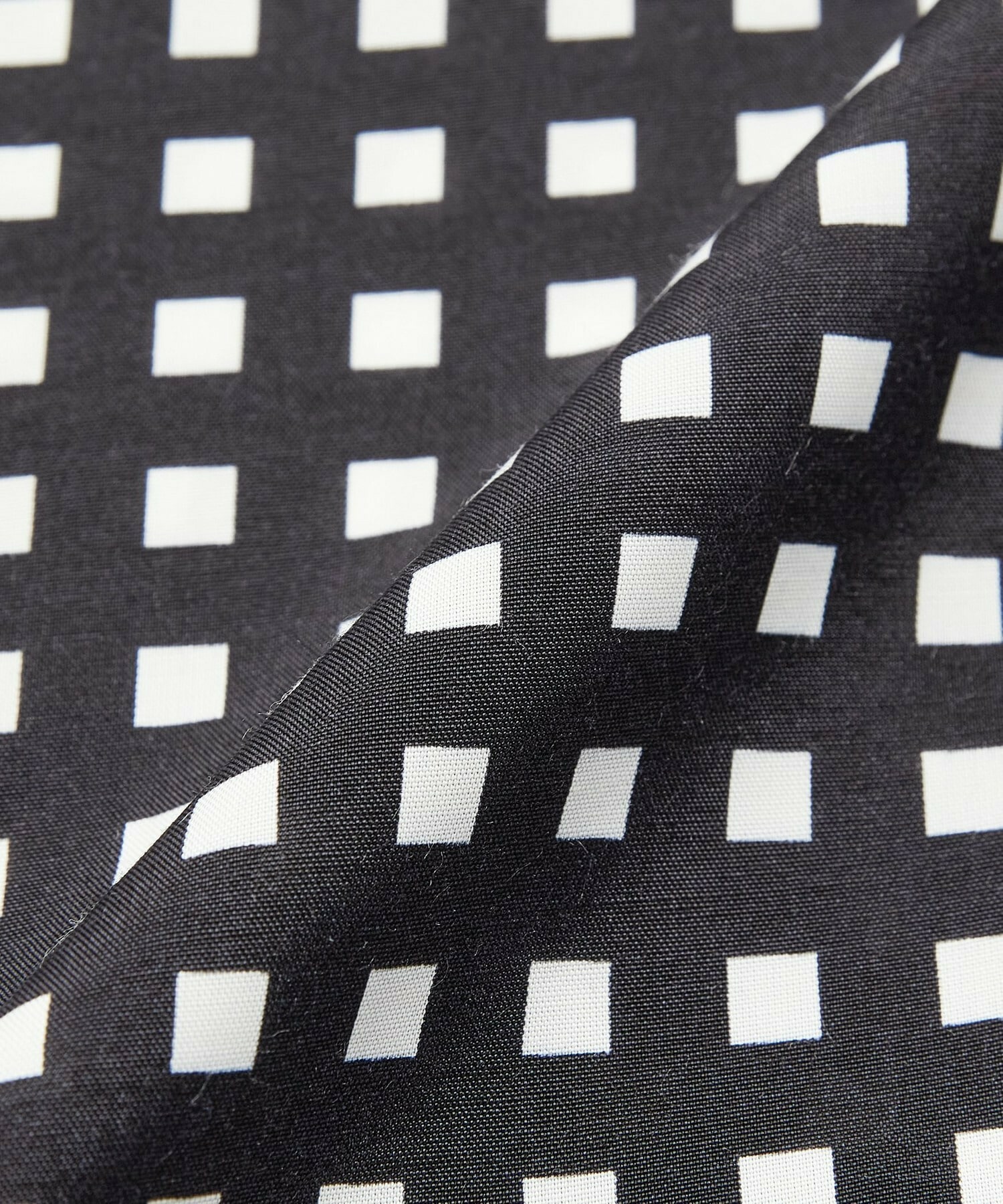 【endalence】スクエアプリントシャツドレス 詳細画像 オレンジ 11