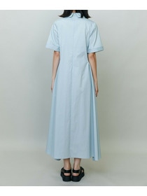 【endalence】Rコットンシャツドレス 詳細画像 ネイビー 3