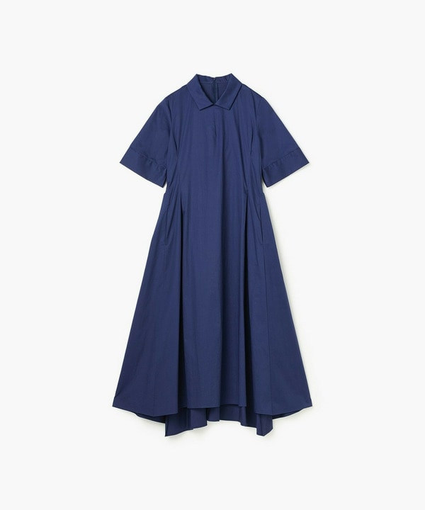 Rコットンシャツドレス 詳細画像 ネイビー 1