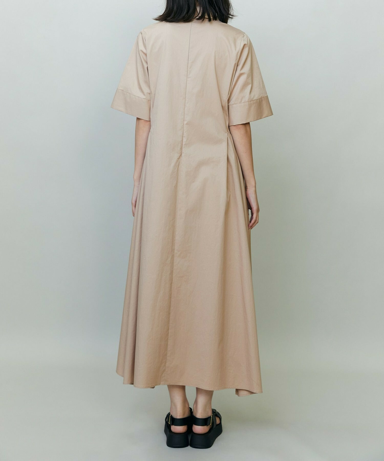 【endalence】Rコットンシャツドレス 詳細画像 ネイビー 7