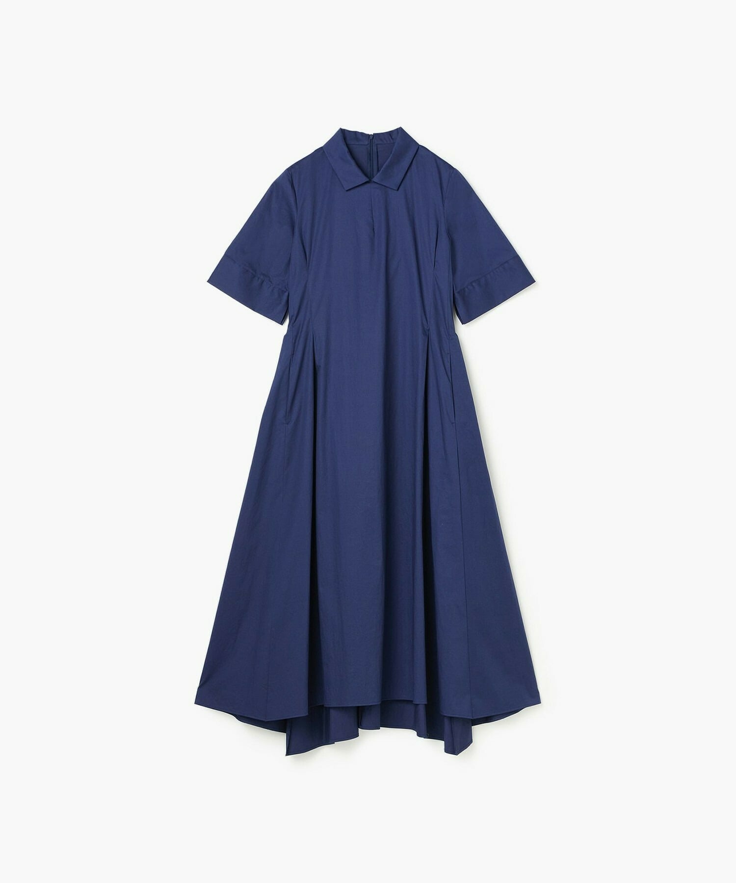 【endalence】Rコットンシャツドレス 詳細画像 ネイビー 1
