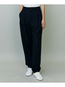 【endalence】コットン二重織りパンツ 詳細画像 ネイビー 11