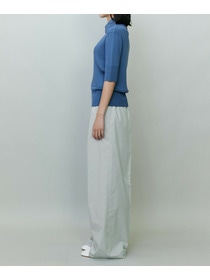 【endalence】Rコットンドローストリングパンツ 詳細画像 ミント 6