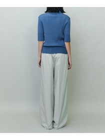 【endalence】Rコットンドローストリングパンツ 詳細画像 ミント 7