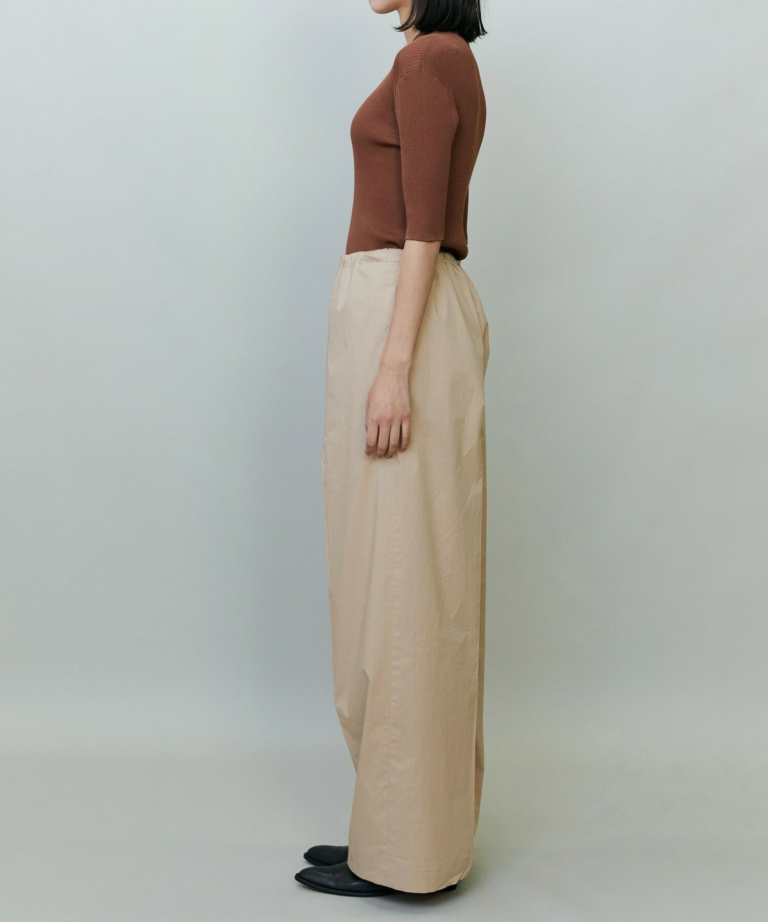 【endalence】Rコットンドローストリングパンツ 詳細画像 ミント 2