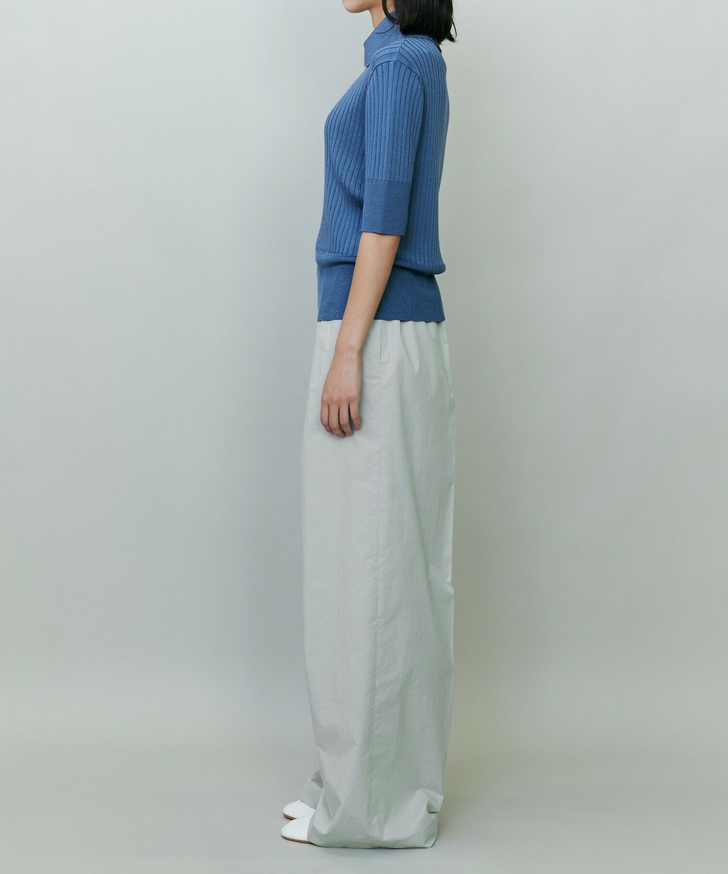 【endalence】Rコットンドローストリングパンツ 詳細画像 ミント 6