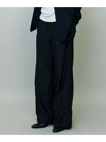 【endalence】T/Cストレッチドローストリングパンツ 詳細画像 ブラック 2