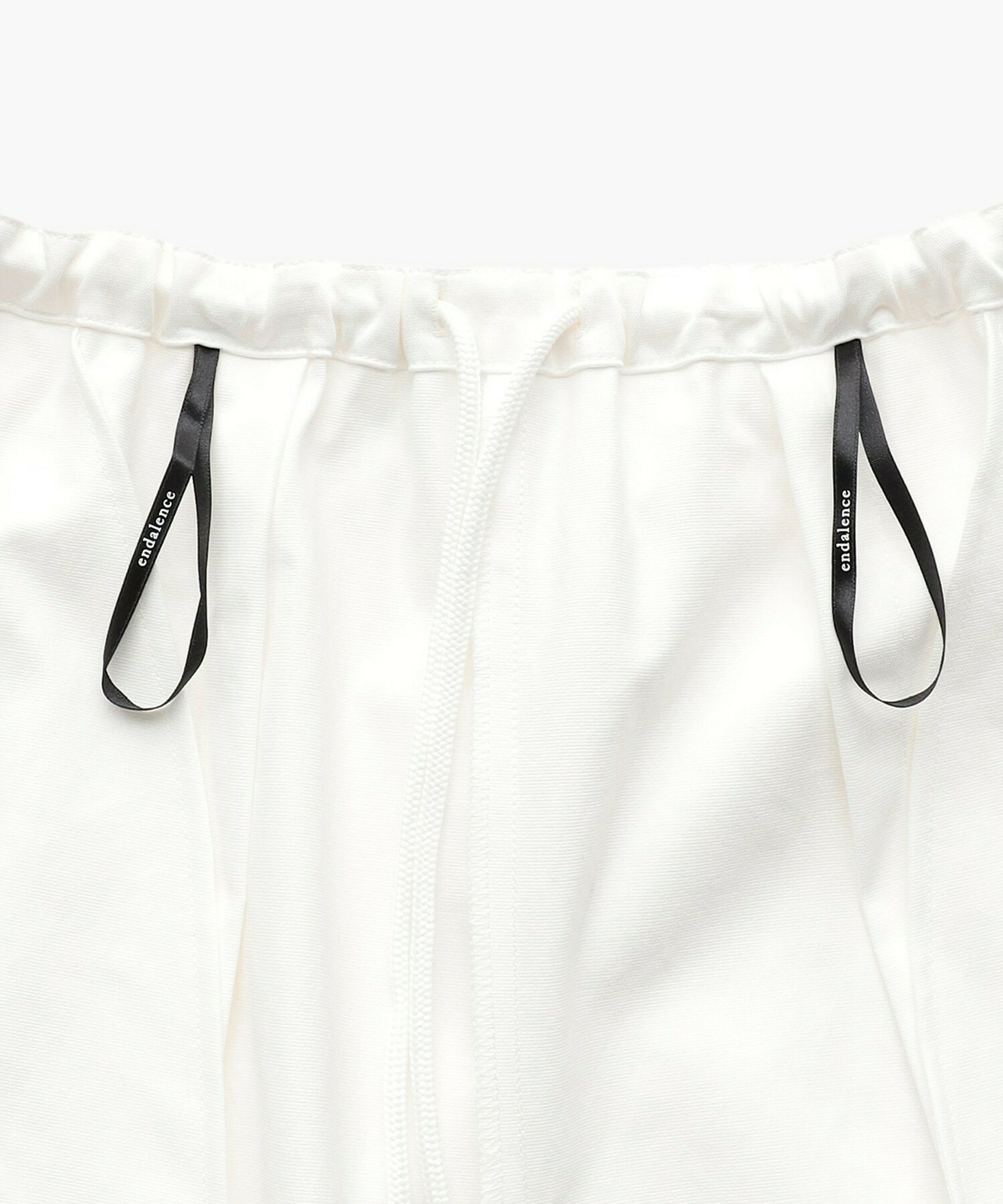 【endalence】T/Cストレッチドローストリングパンツ 詳細画像 ブラック 13