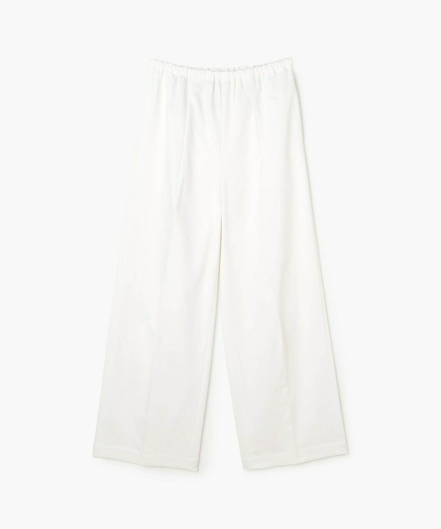 【endalence】T/Cストレッチドローストリングパンツ 詳細画像 ホワイト 1
