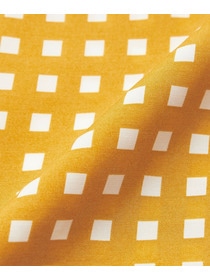 【endalence】スクエアプリントギャザースカート 詳細画像 ブラック 5