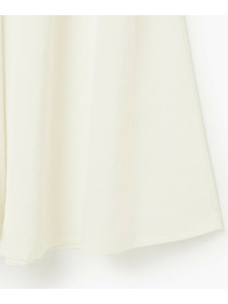 【endalence】タンブラーサテンギャザースカート 詳細画像 ブラック 13