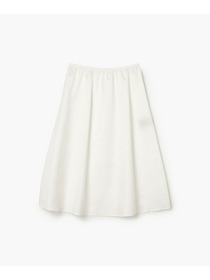 【endalence】タンブラーサテンギャザースカート 詳細画像 ブラック 15