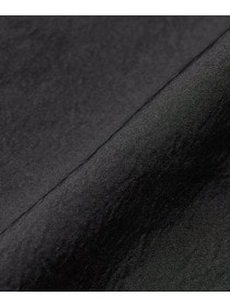 【endalence】タンブラーサテンギャザースカート 詳細画像 ブラック 5