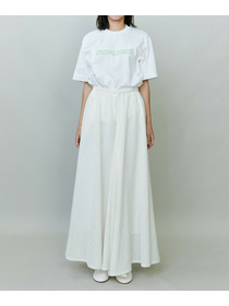 【endalence】タンブラーサテンギャザースカート 詳細画像 ブラック 6