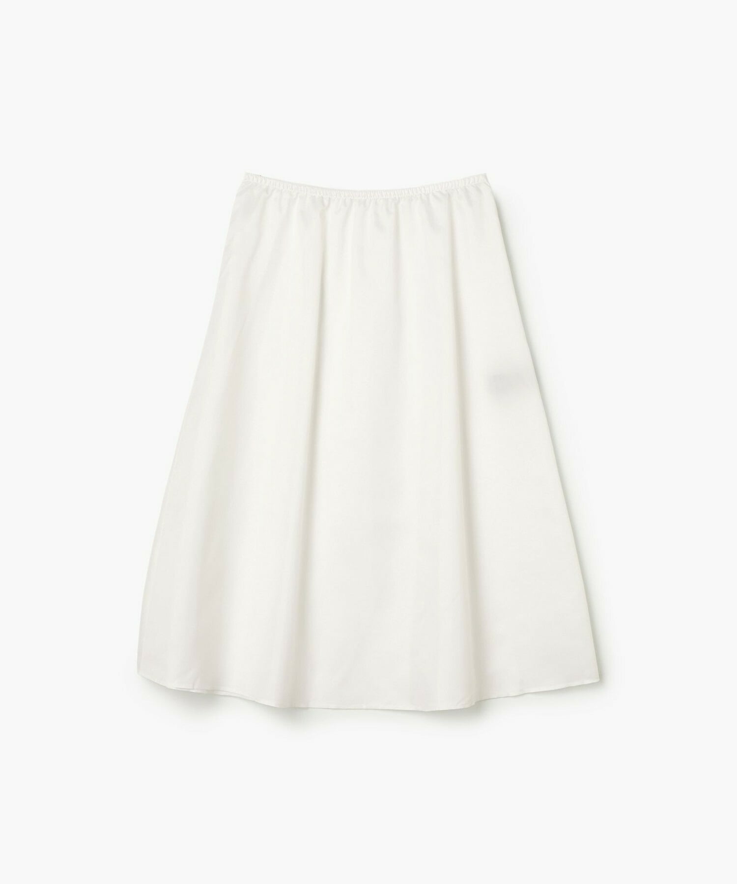 【endalence】タンブラーサテンギャザースカート 詳細画像 ブラック 15