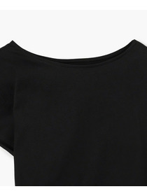 【endalence】シルケット天竺アシンメトリーカットソー 詳細画像 ホワイト 11