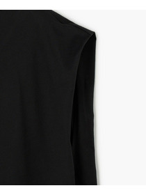 【endalence】シルケット天竺アシンメトリーカットソー 詳細画像 ホワイト 12