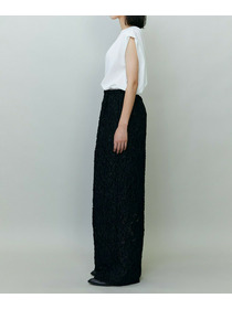 【endalence】シルケット天竺アシンメトリーカットソー 詳細画像 ホワイト 2