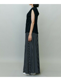 【endalence】シルケット天竺アシンメトリーカットソー 詳細画像 ホワイト 7