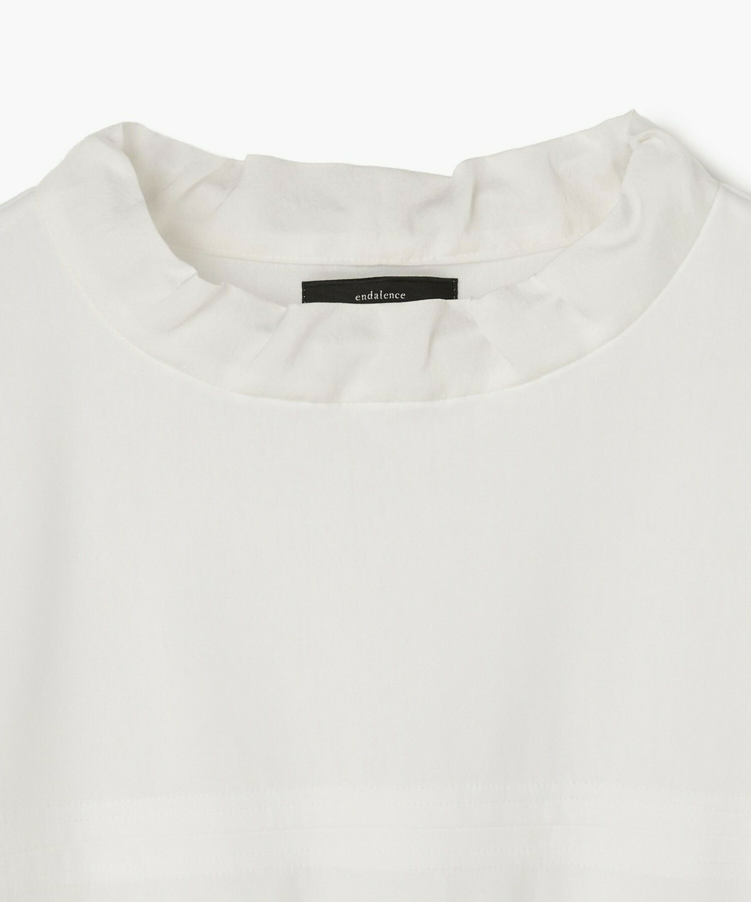 【endalence】トリコットハーフスリーブTシャツ 詳細画像 ブラック 1