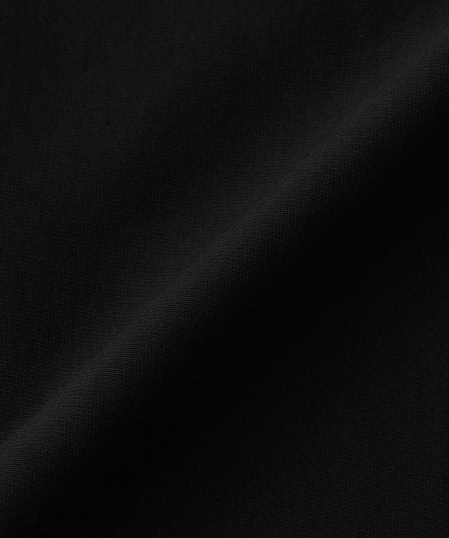 【endalence】トリコットハーフスリーブTシャツ 詳細画像 ブラック 4