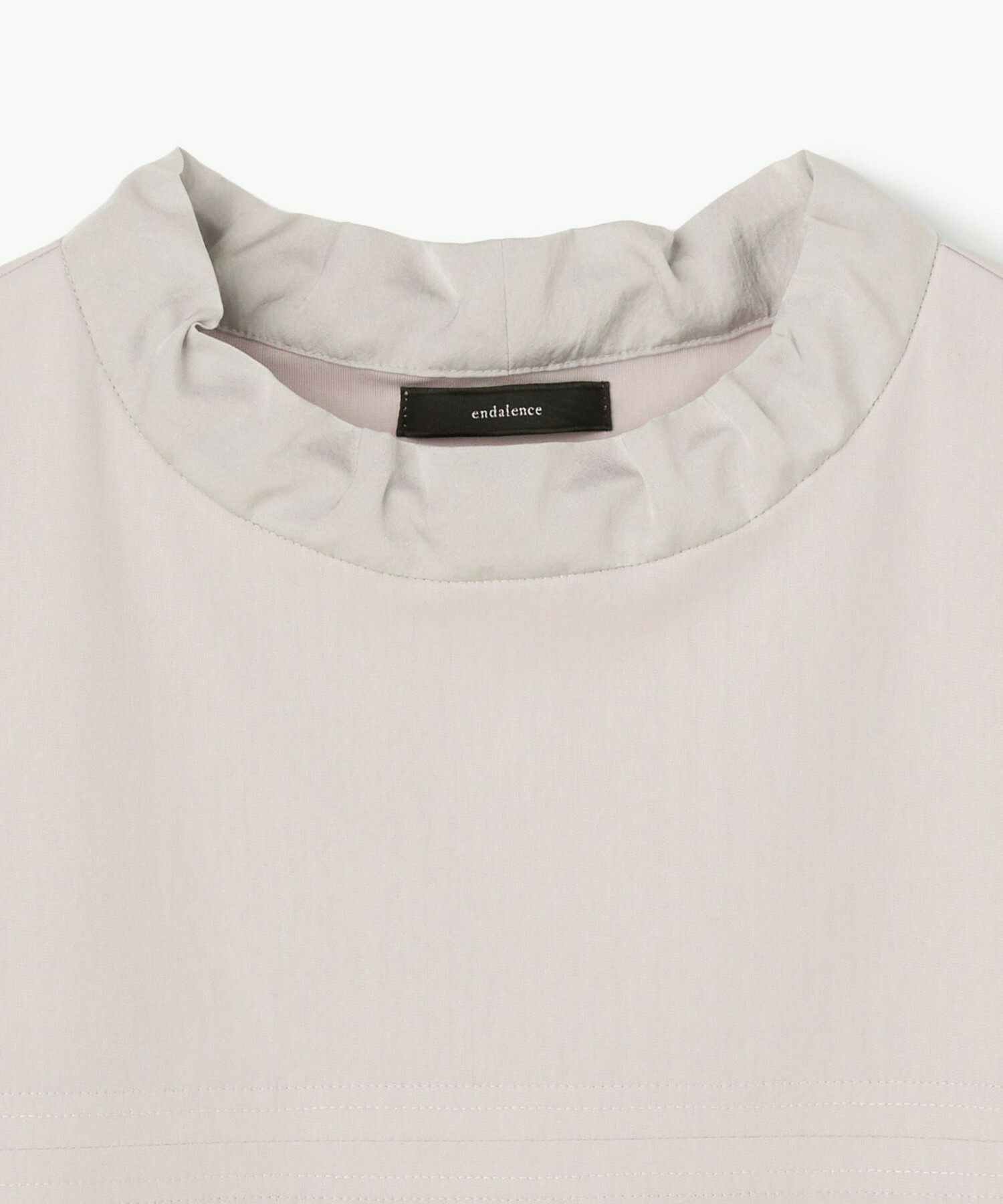 【endalence】トリコットハーフスリーブTシャツ 詳細画像 ブラック 6